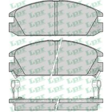 05P073 LPR Комплект тормозных колодок, дисковый тормоз