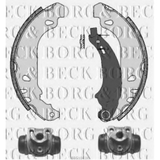 BBS1043K BORG & BECK Комплект тормозных колодок