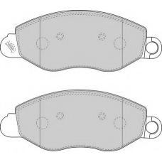 DBP241461 DURON Комплект тормозных колодок, дисковый тормоз