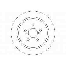 MDC2036 MINTEX Тормозной диск