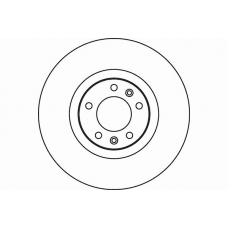 MDC1495 MINTEX Тормозной диск