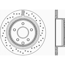 BDRS2208.25 OPEN PARTS Тормозной диск