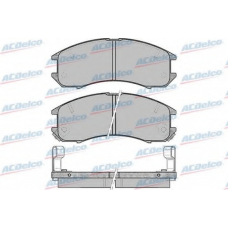 AC058036D AC Delco Комплект тормозных колодок, дисковый тормоз