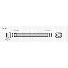 8150 29228 TRISCAN Тормозной шланг