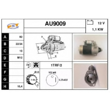 AU9009 SNRA Стартер