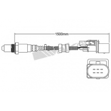 250-25008 WALKER Лямбда-зонд