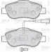 601015 VALEO Комплект тормозных колодок, дисковый тормоз