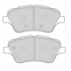 FD7608A NECTO Комплект тормозных колодок, дисковый тормоз