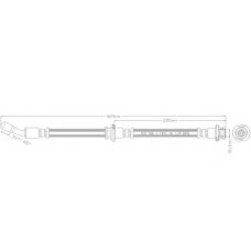 2999 REMKAFLEX Тормозной шланг