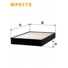 WP9170 WIX Фильтр, воздух во внутренном пространстве