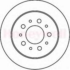 562215B BENDIX Тормозной диск