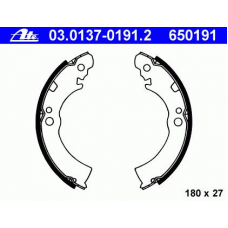 03.0137-0191.2 ATE Комплект тормозных колодок