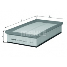 LX 3344 KNECHT Воздушный фильтр
