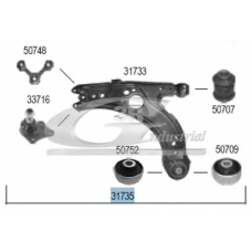 31735 3RG Рычаг независимой подвески колеса, подвеска колеса