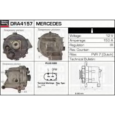 DRA4157 DELCO REMY Генератор