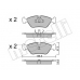 22-0091-0 METELLI Комплект тормозных колодок, дисковый тормоз