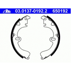 03.0137-0192.2 ATE Комплект тормозных колодок