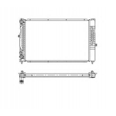 509504 NRF Радиатор, охлаждение двигателя