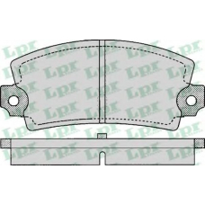 05P106 LPR Комплект тормозных колодок, дисковый тормоз