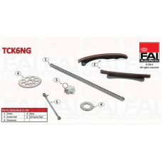 TCK6NG FAI AutoParts Комплект цели привода распредвала