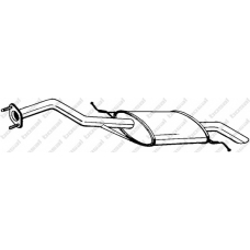278-837 BOSAL Глушитель выхлопных газов конечный