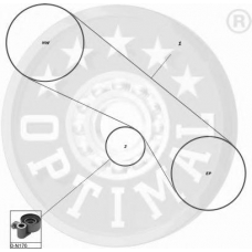 SK-1521 OPTIMAL Комплект ремня грм