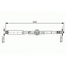 1 987 476 180 BOSCH Тормозной шланг