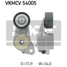 VKMCV 54005 SKF Натяжной ролик, поликлиновой  ремень