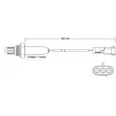 OXY308.043 BBT Лямбда-зонд
