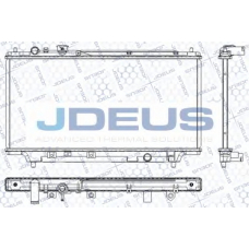 RA0160161 JDEUS Радиатор, охлаждение двигателя