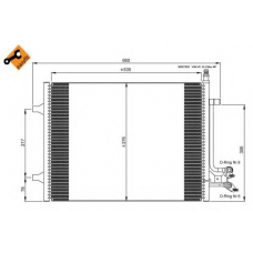 35904 NRF Конденсатор, кондиционер