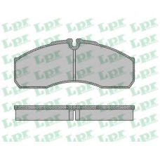 05P1109 LPR Комплект тормозных колодок, дисковый тормоз