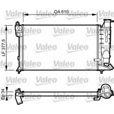 731391 VALEO Радиатор, охлаждение двигателя