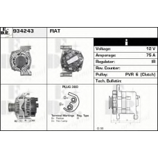 934243 EDR Генератор