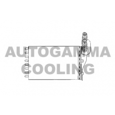 102416 AUTOGAMMA Теплообменник, отопление салона