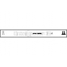 76101 STANDARD Комплект проводов зажигания