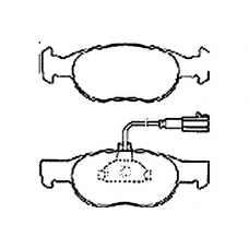 21932 179  0 5 T4088 TEXTAR Колодки тормозные