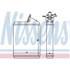 71130 NISSENS Теплообменник, отопление салона