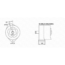 943356230010 MAGNETI MARELLI Генератор