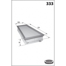 JLP9290 MECAFILTER Воздушный фильтр