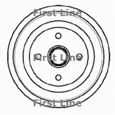 FBR695 FIRST LINE Тормозной барабан