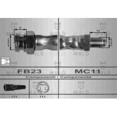 8531 Malo Тормозной шланг
