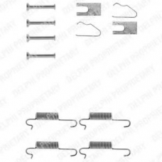 LY1010 DELPHI Комплектующие, тормозная колодка