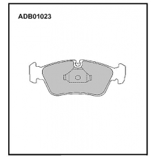 ADB01023 Allied Nippon Тормозные колодки