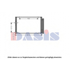 212042N AKS DASIS Конденсатор, кондиционер