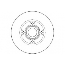 NBD1515 NATIONAL Тормозной диск