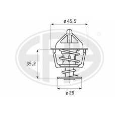 350219 ERA Термостат, охлаждающая жидкость