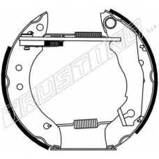 6005 TRUSTING Комплект тормозных колодок