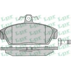 05P069 LPR Комплект тормозных колодок, дисковый тормоз