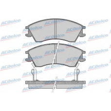 AC058543D AC Delco Комплект тормозных колодок, дисковый тормоз